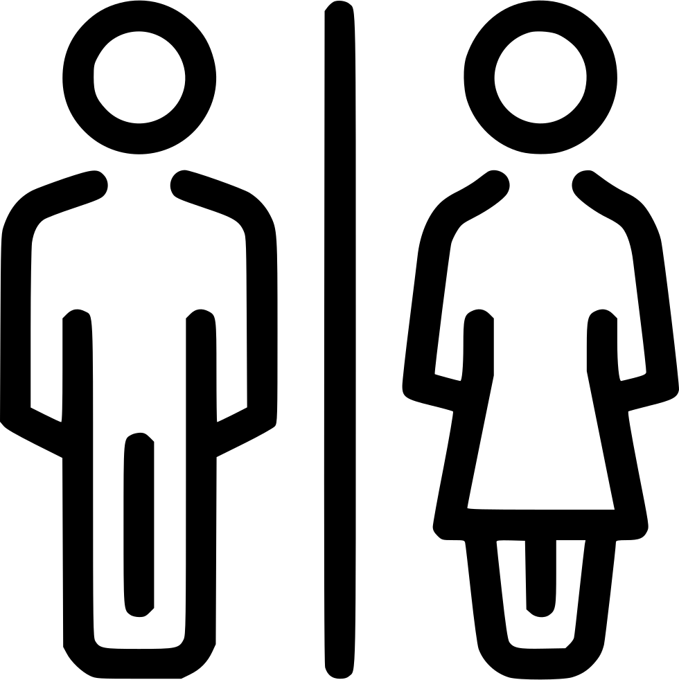 Png File - Icono Baño Publico Clipart (980x982), Png Download