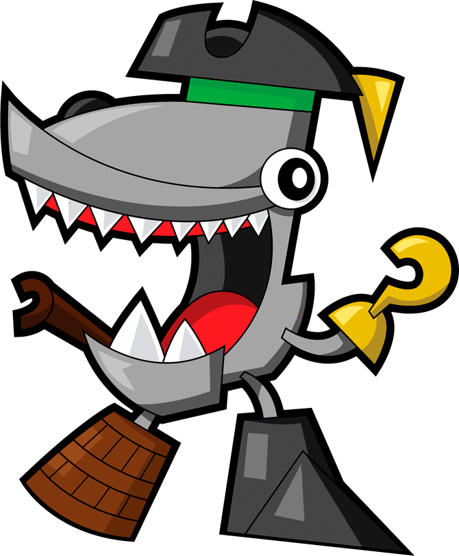 Geography Clipart Natural Feature - Mixels Series 8 Sharx - Png Download (670x811), Png Download