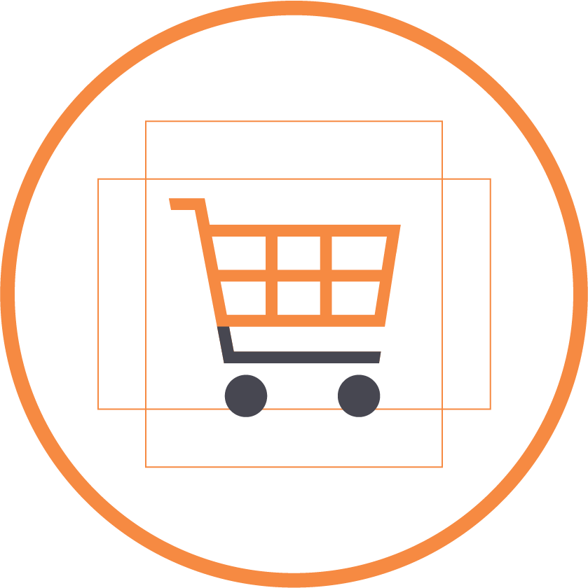Ecommerce - Shopping Cart Clipart (839x840), Png Download