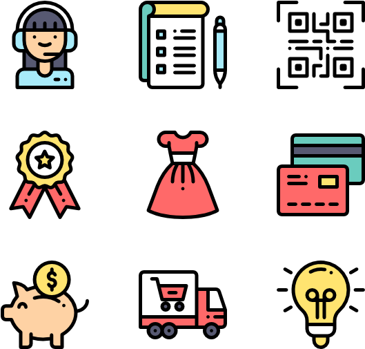 Online Shopping Clipart (600x564), Png Download