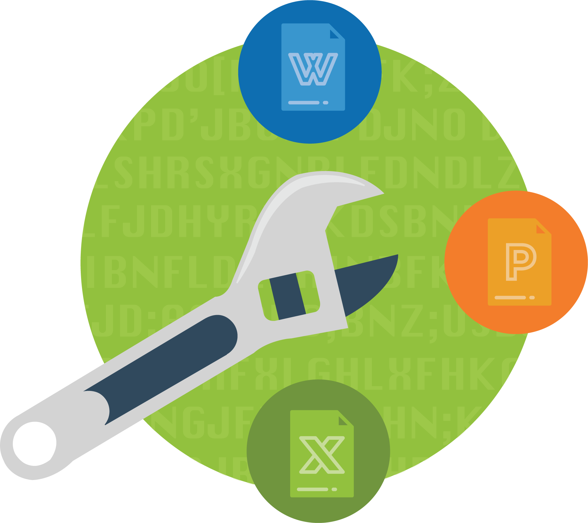 Easily Recognisable Office Tools - Graphic Design Clipart (1915x1703), Png Download