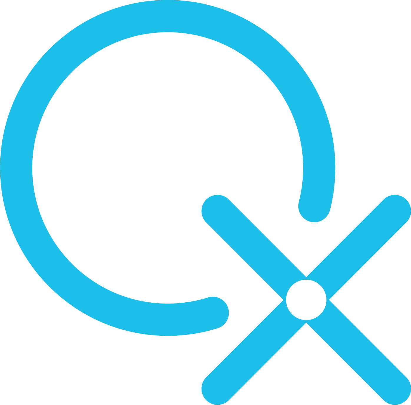 Qx World Help Center Home Page - Circle Clipart (1396x1373), Png Download