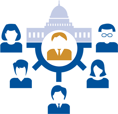 Dlt Team Icon - White House Clip Art - Png Download (600x600), Png Download