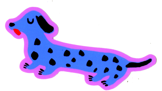 Dachshund Sticker Dachshund Sticker - Dachshund Clipart (715x1000), Png Download