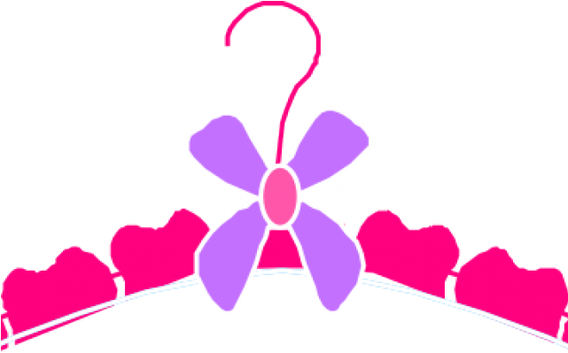 Black Dress Clipart Hanger Clipart - Pre Loved Clothes Logo - Png Download (640x480), Png Download