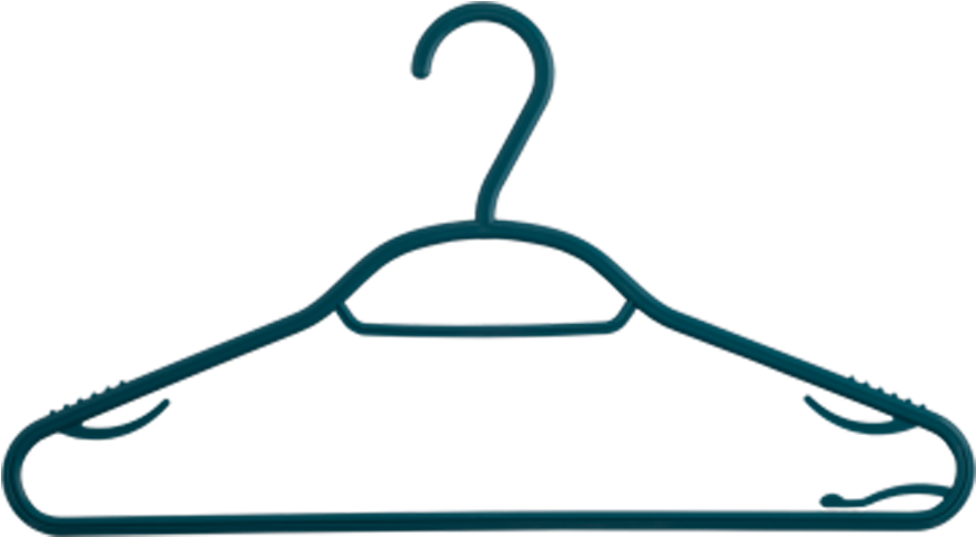 Clothes Hanger Clipart (1000x1000), Png Download