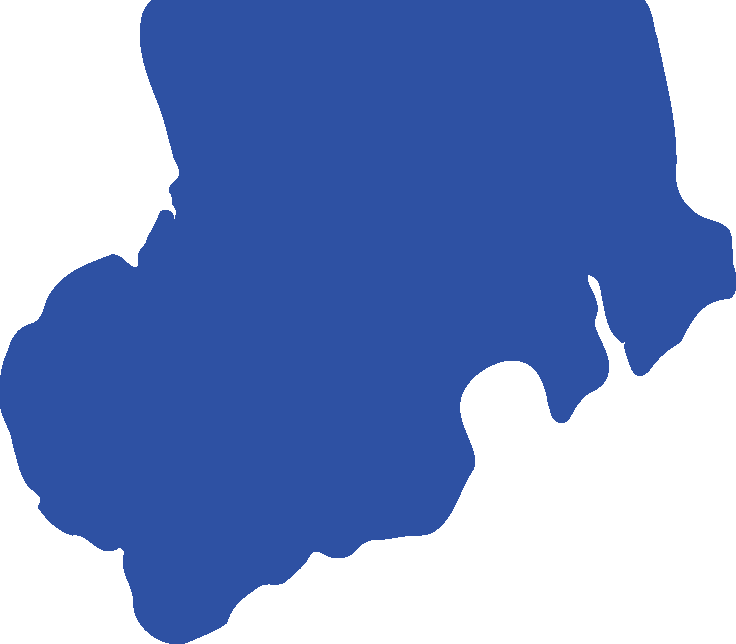 Blue Brush Clipart (736x644), Png Download
