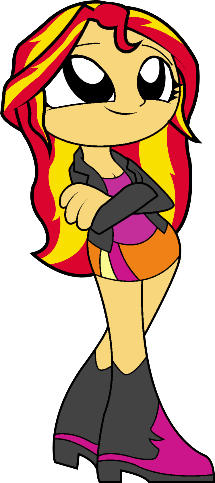 Chibi Clipart Jacket - Cartoon - Png Download (875x1796), Png Download