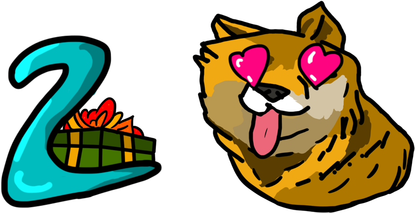 Doge Bundle Clipart (1000x500), Png Download