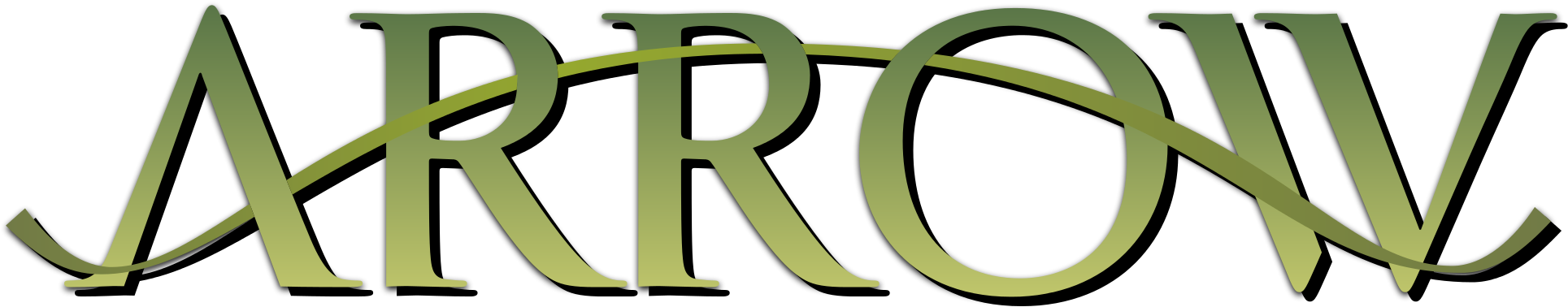 2000 X 451 26 - Arrow Season 5 Logo Png Clipart (2000x451), Png Download
