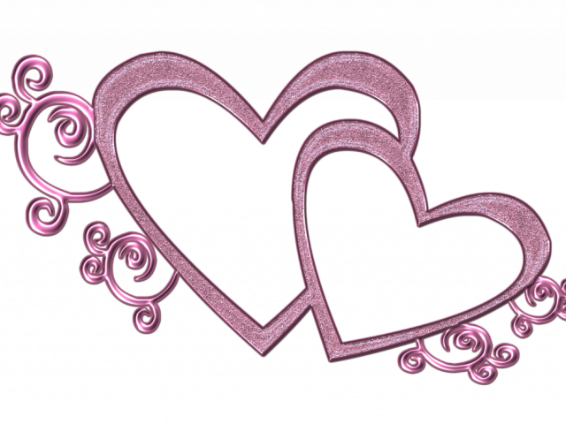 Bride Clipart Heart - Two Heart Clip Art - Png Download (640x480), Png Download