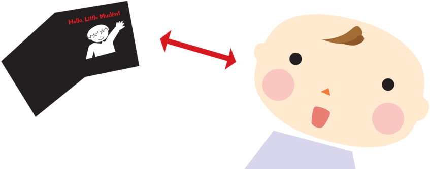 How To Read This Book To Your Baby - Cartoon Clipart (1000x383), Png Download