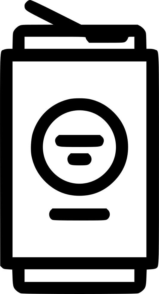 Can Of Beer Comments - Emblem Clipart (532x980), Png Download