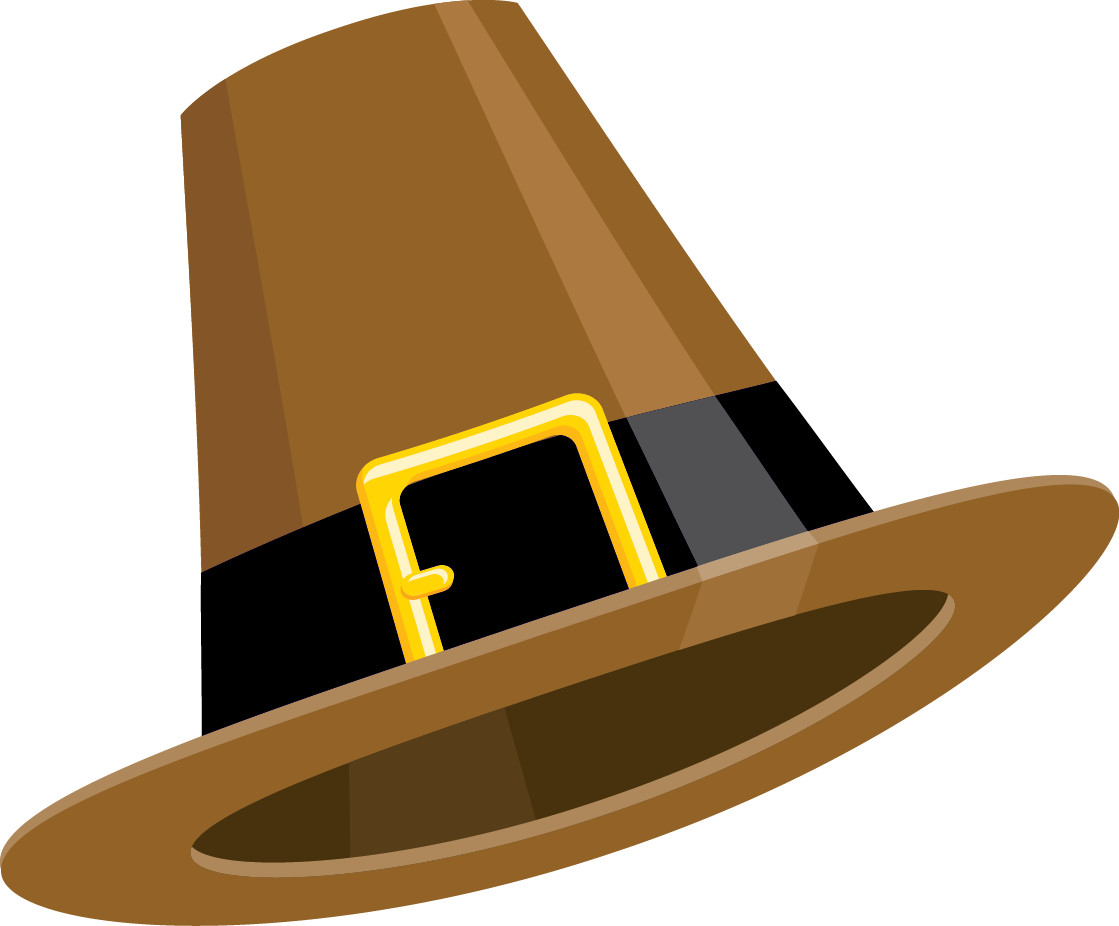 Pilgrim Hat Clipart (1119x926), Png Download