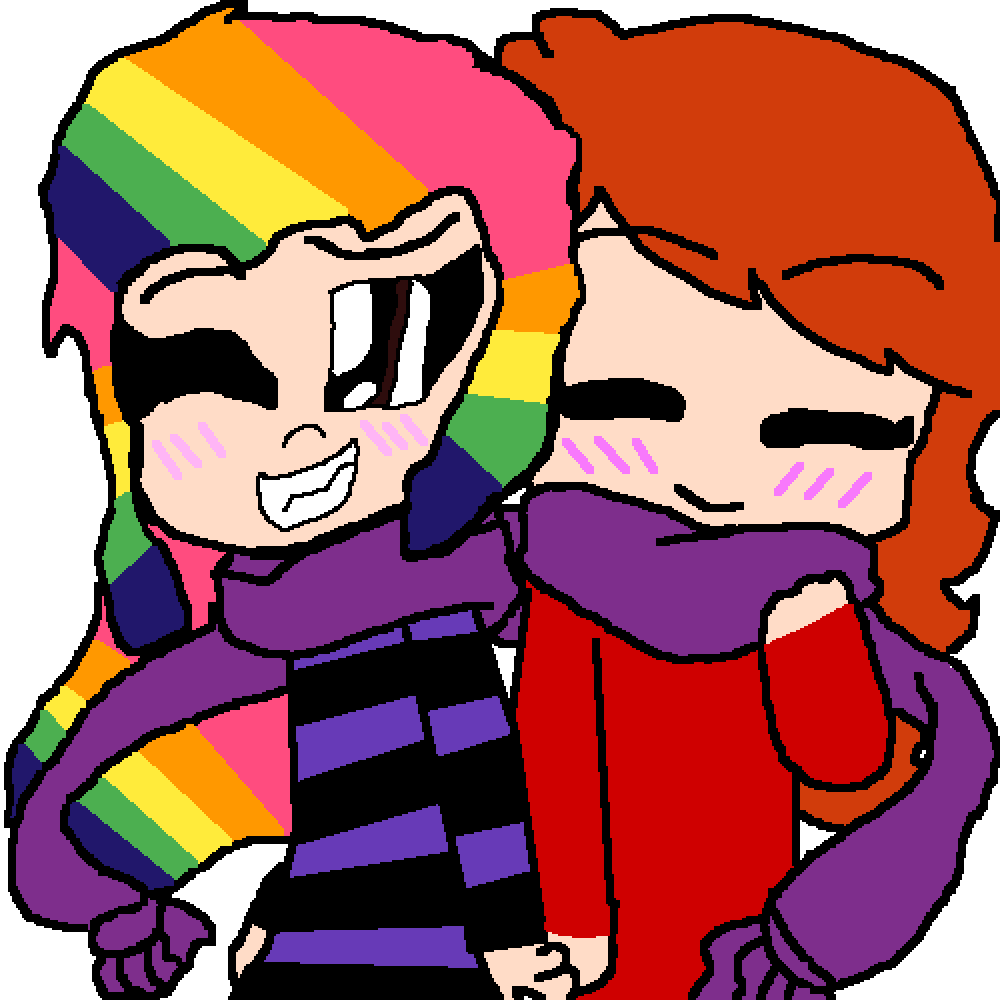 Scarf Collab - Cartoon Clipart (1000x1000), Png Download