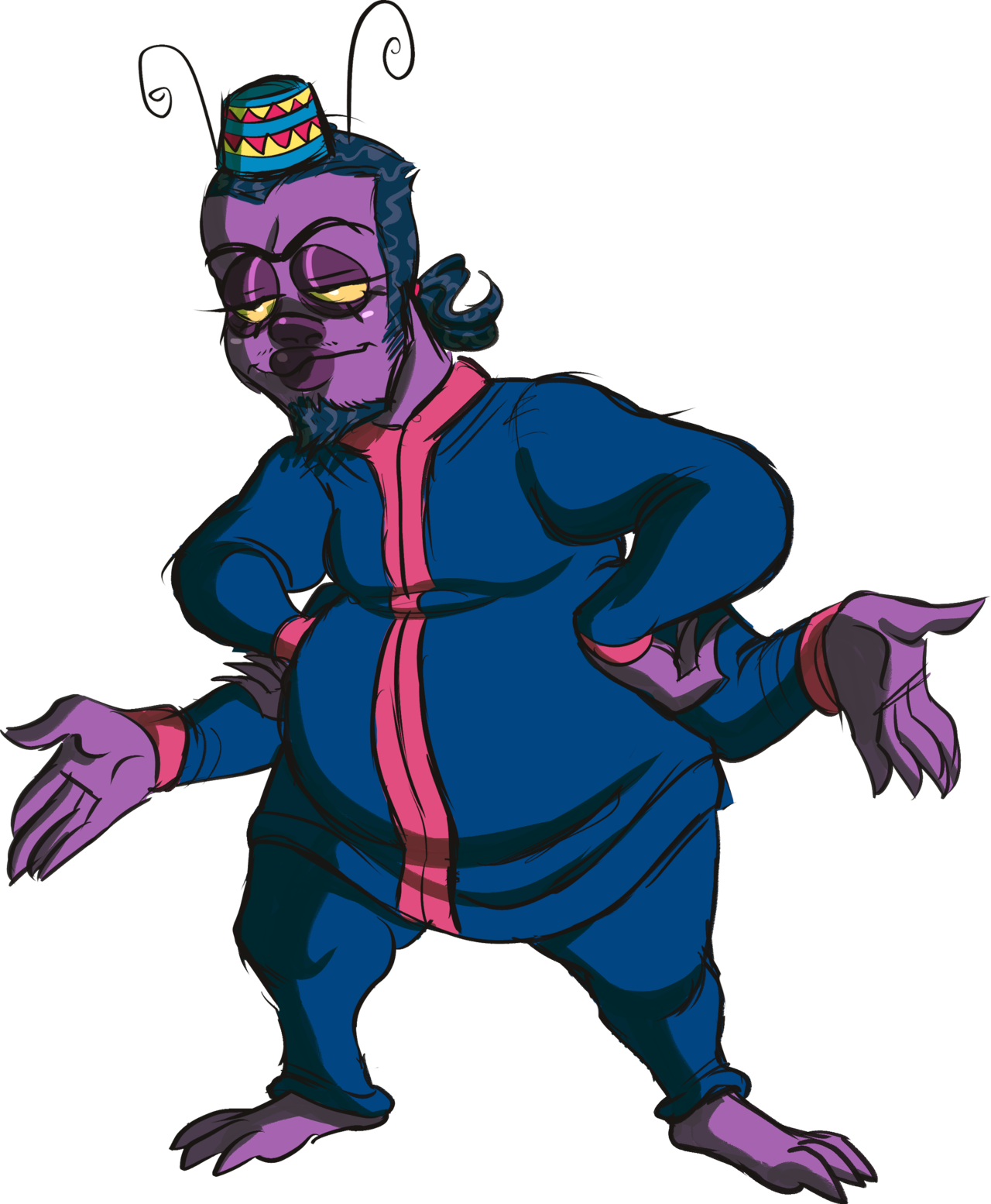 Guru Ant Is My Focking Husband - Illustration Clipart (1280x1554), Png Download