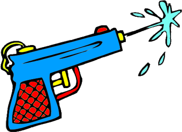 Pistol Clipart Water Gun - Water Guns Clipart Png Transparent Png (640x480), Png Download
