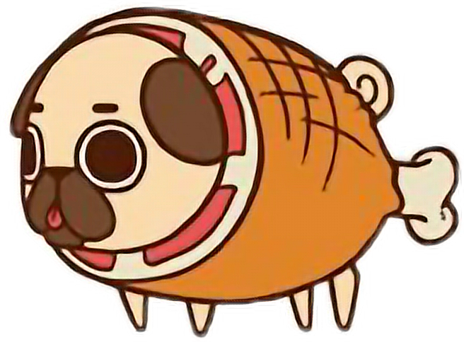 Report Abuse - Puglie Pugs Clipart (656x484), Png Download