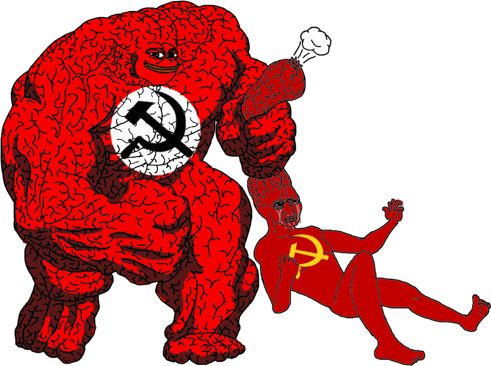 Post - Pepe Brain Clipart (1144x888), Png Download