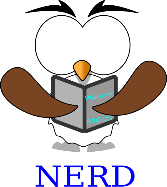 Planner Nerd Clip Art - Clip Art - Png Download (534x598), Png Download