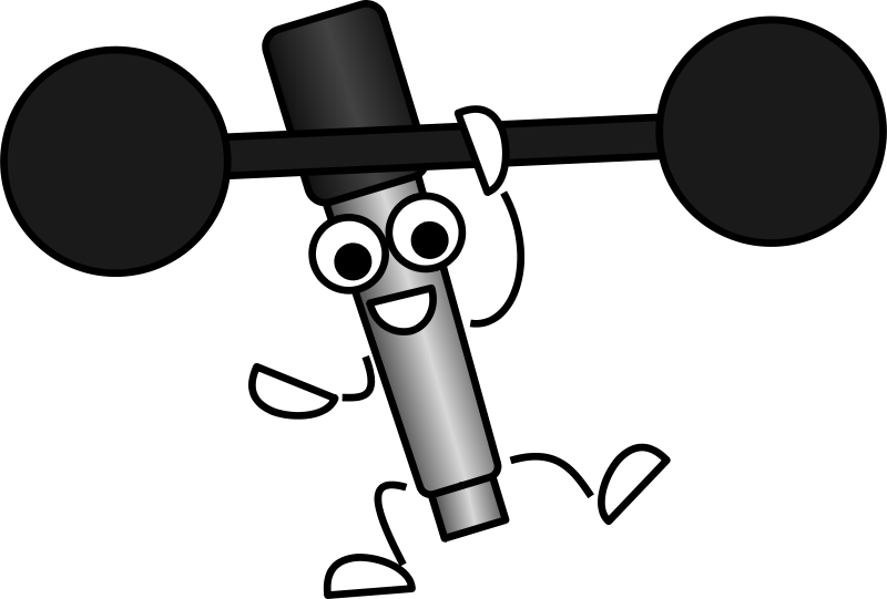 Mike The Mic Clipart (800x541), Png Download