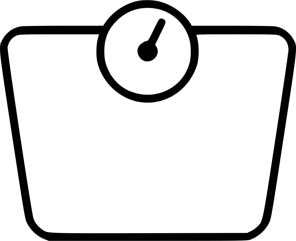 Clip Library Balance Clipart Black And White - Weighing Scale - Png Download (980x798), Png Download