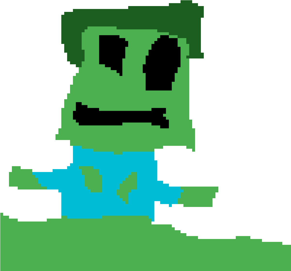 Minecraft Zombie - Partido Union Nacional Clipart (1200x1200), Png Download