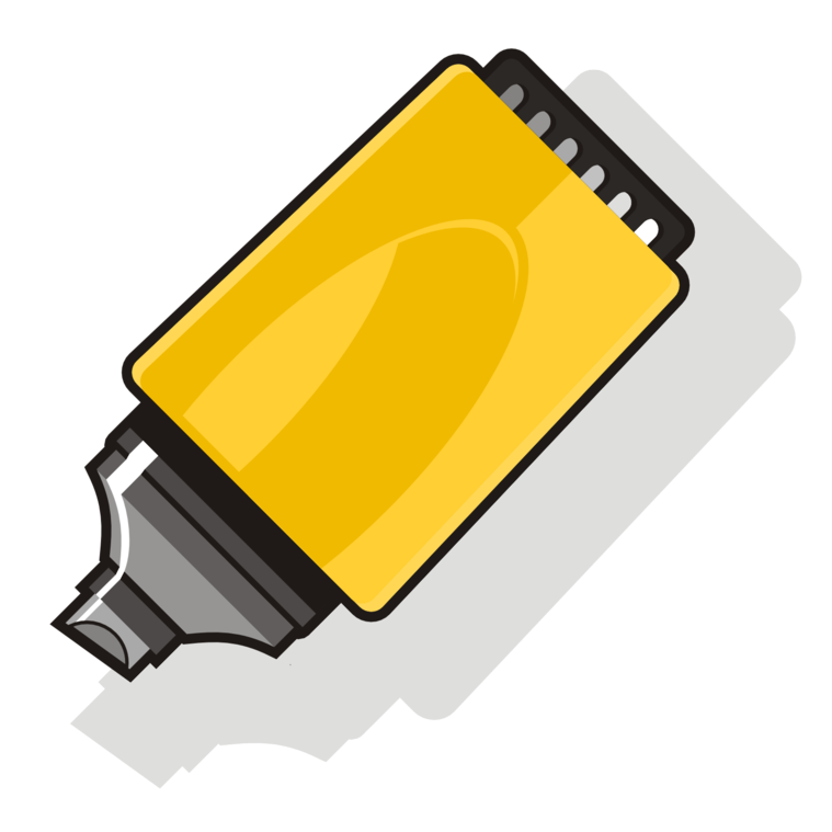 Marker - Marcador De Caricatura Clipart (958x1355), Png Download