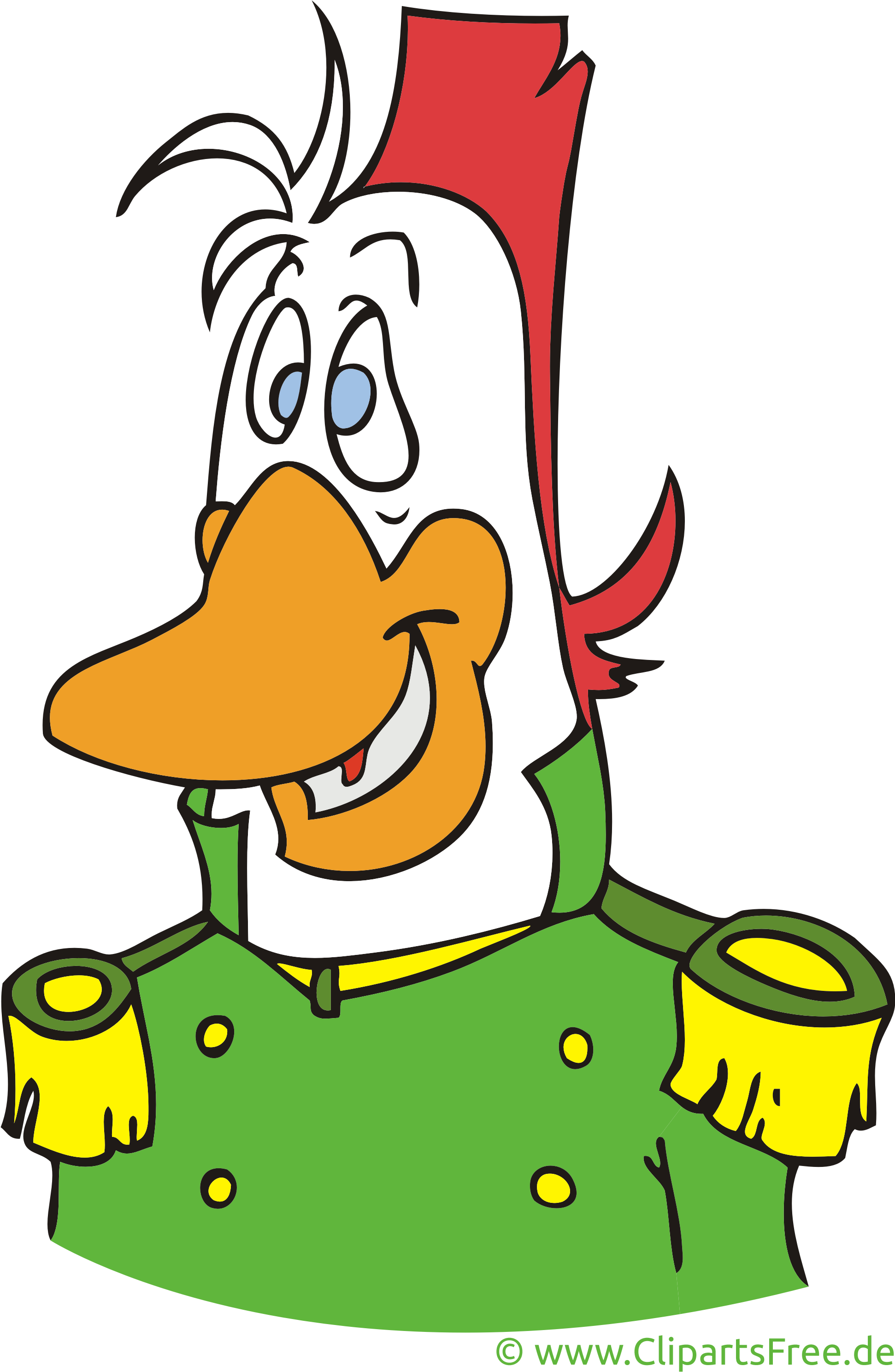 Canard Image Gratuite - Clip Art - Png Download (1984x3061), Png Download