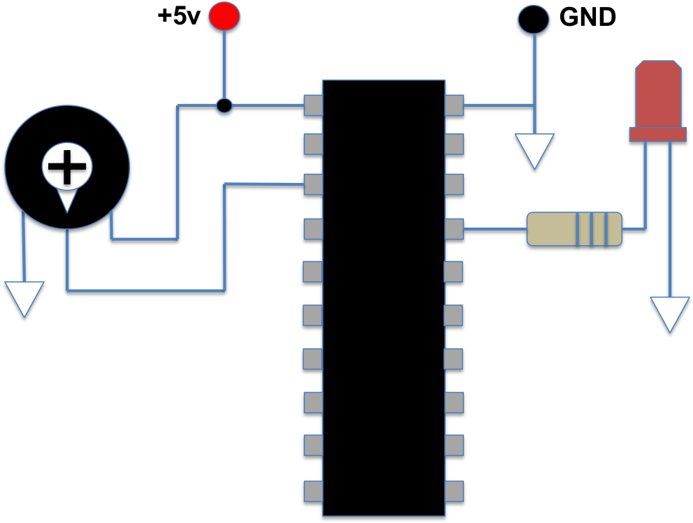 Proj3 - Microcontroller Clipart (996x762), Png Download