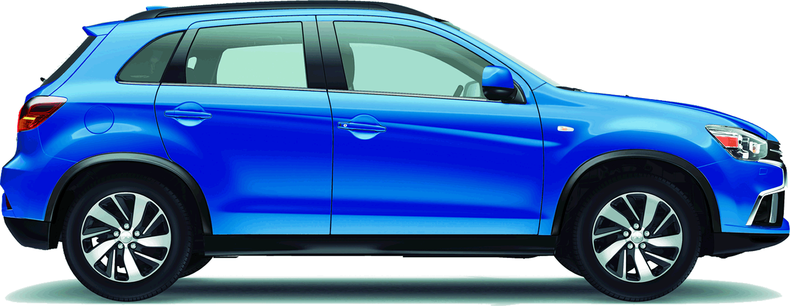 Asx - Mitsubishi Asx White Clipart (1554x602), Png Download