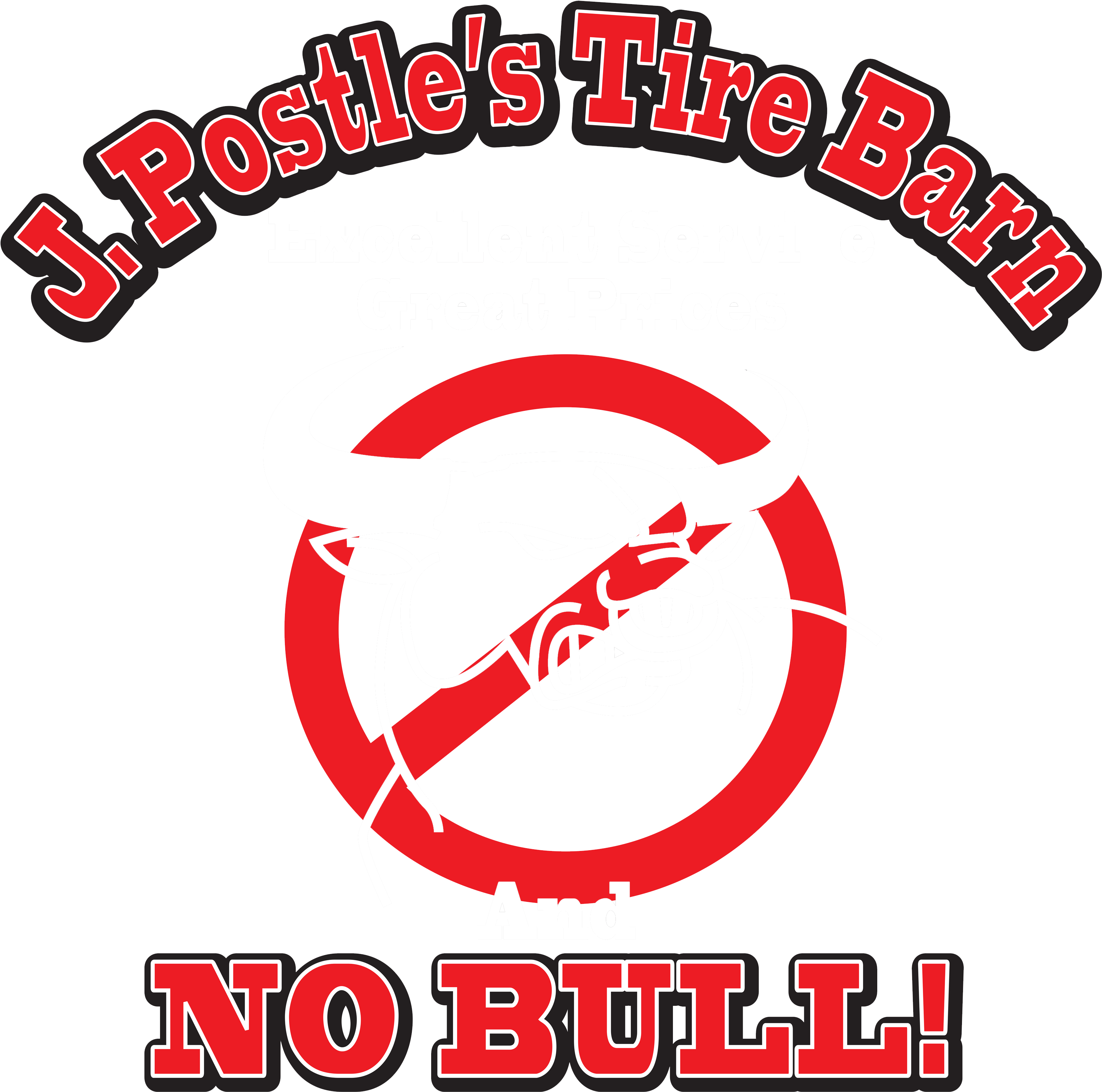 Postle Tire Logo - Postle's Tire Barn Clipart (3309x3194), Png Download