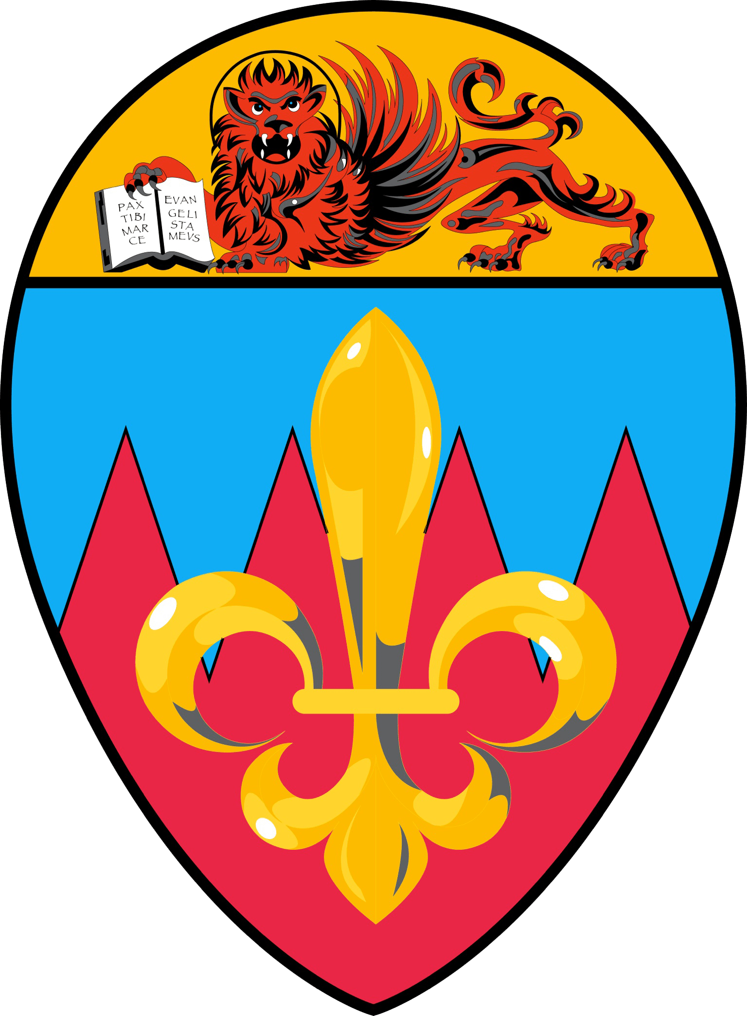 Il Nome Del Rione Deriva Dalla Pregevole Chiesa Parrocchiale - Church Of St. Catherine Clipart (1536x2090), Png Download