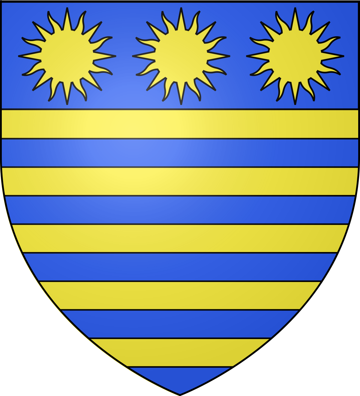 Blason Famille De Rouvray Clipart (1200x1320), Png Download