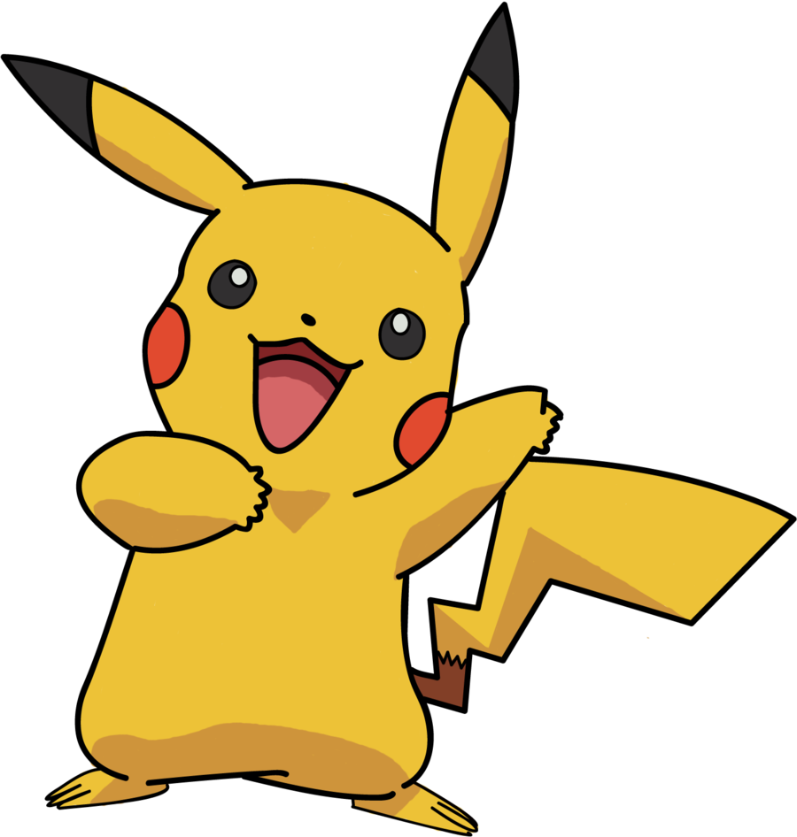 Pokemon Pikachu Clipart (900x946), Png Download