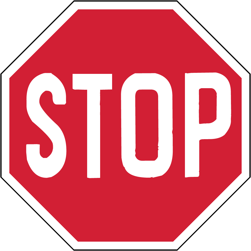 We Do Not Say “if I Would Be Rich I Would Buy A Beautiful - Clipart Of Stop Sign - Png Download (965x965), Png Download