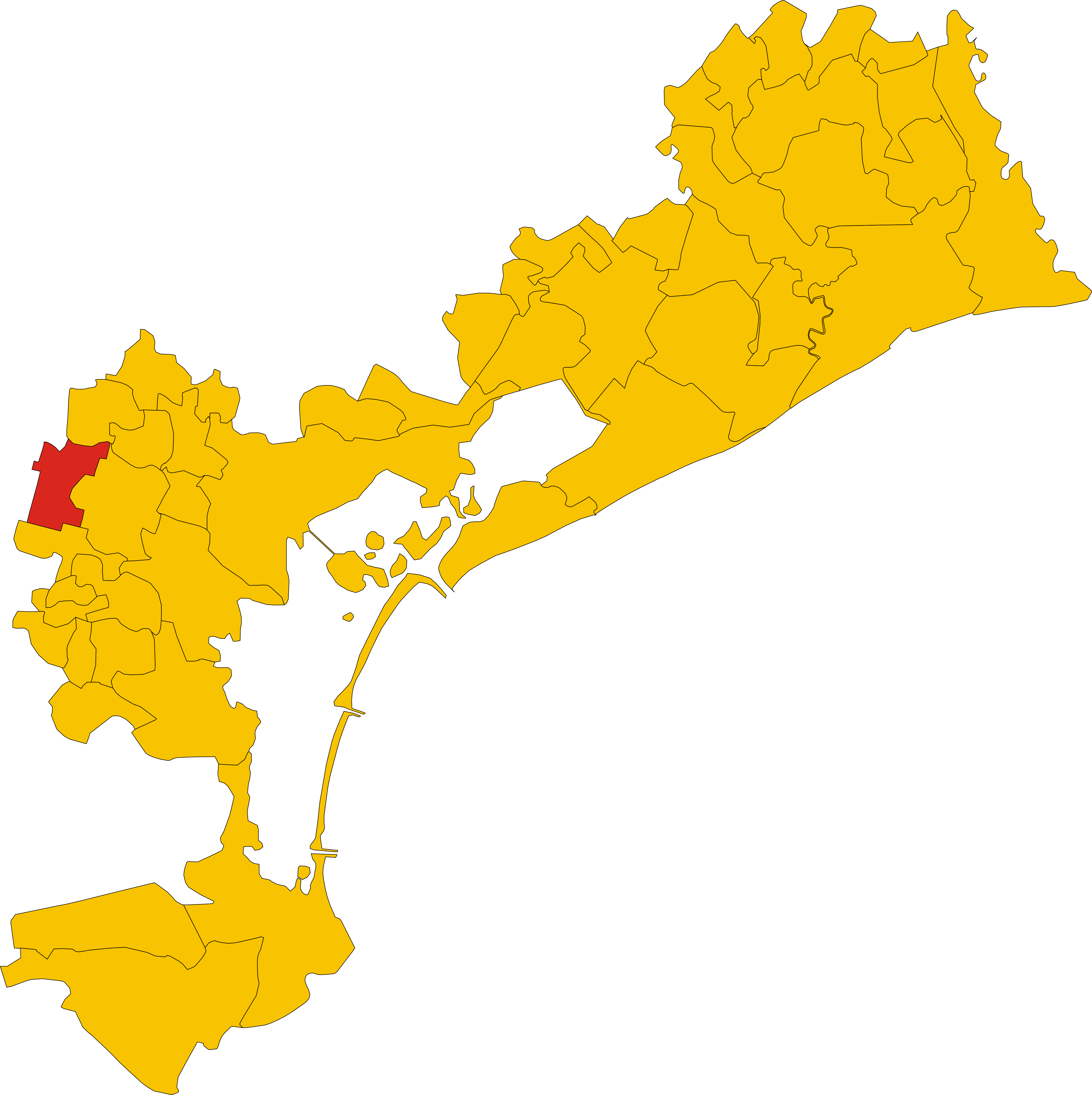 Венецианская республика карта