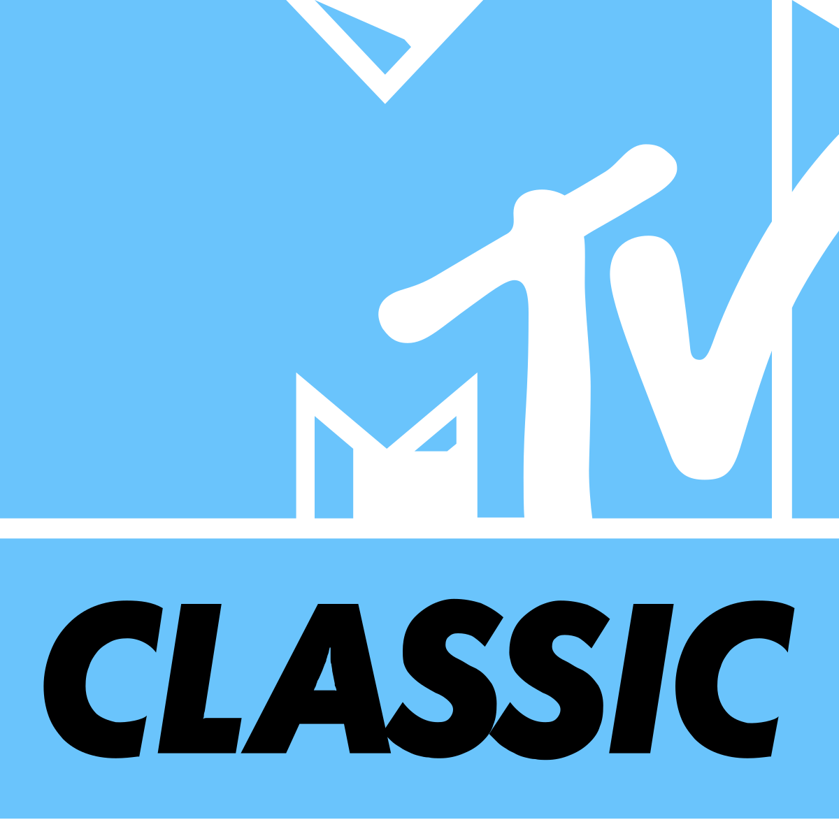 Mtv Classic Logo Clipart (1200x1176), Png Download