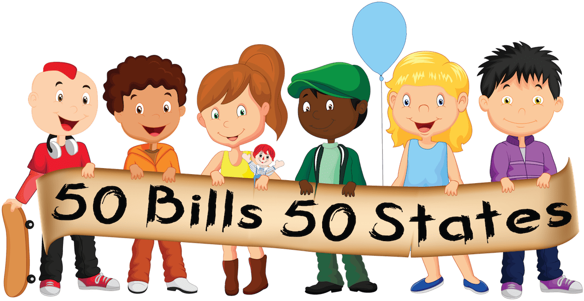 Discussion Clipart Group Therapy - 50 Bills 50 States - Png Download (1200x606), Png Download