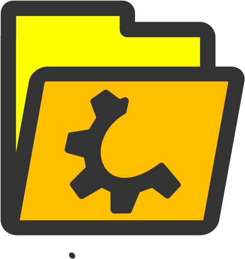 How To Set Use Folder Half Open Clipart - Png Download (564x598), Png Download