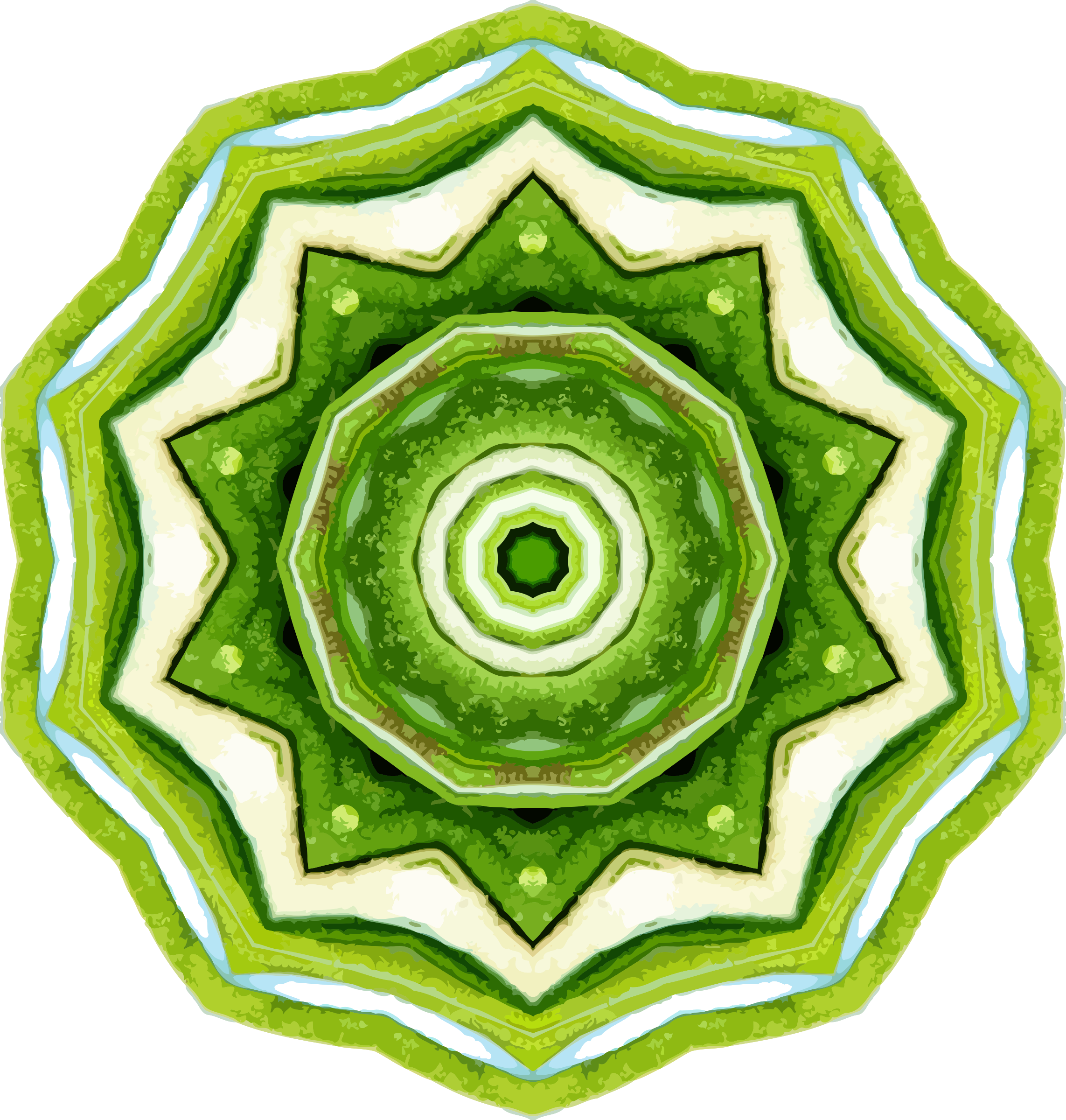 Computer Icons Kaleidoscope Symmetry Like Button Dakar - Virgens De Verdade Abraça Brasil Clipart (714x750), Png Download