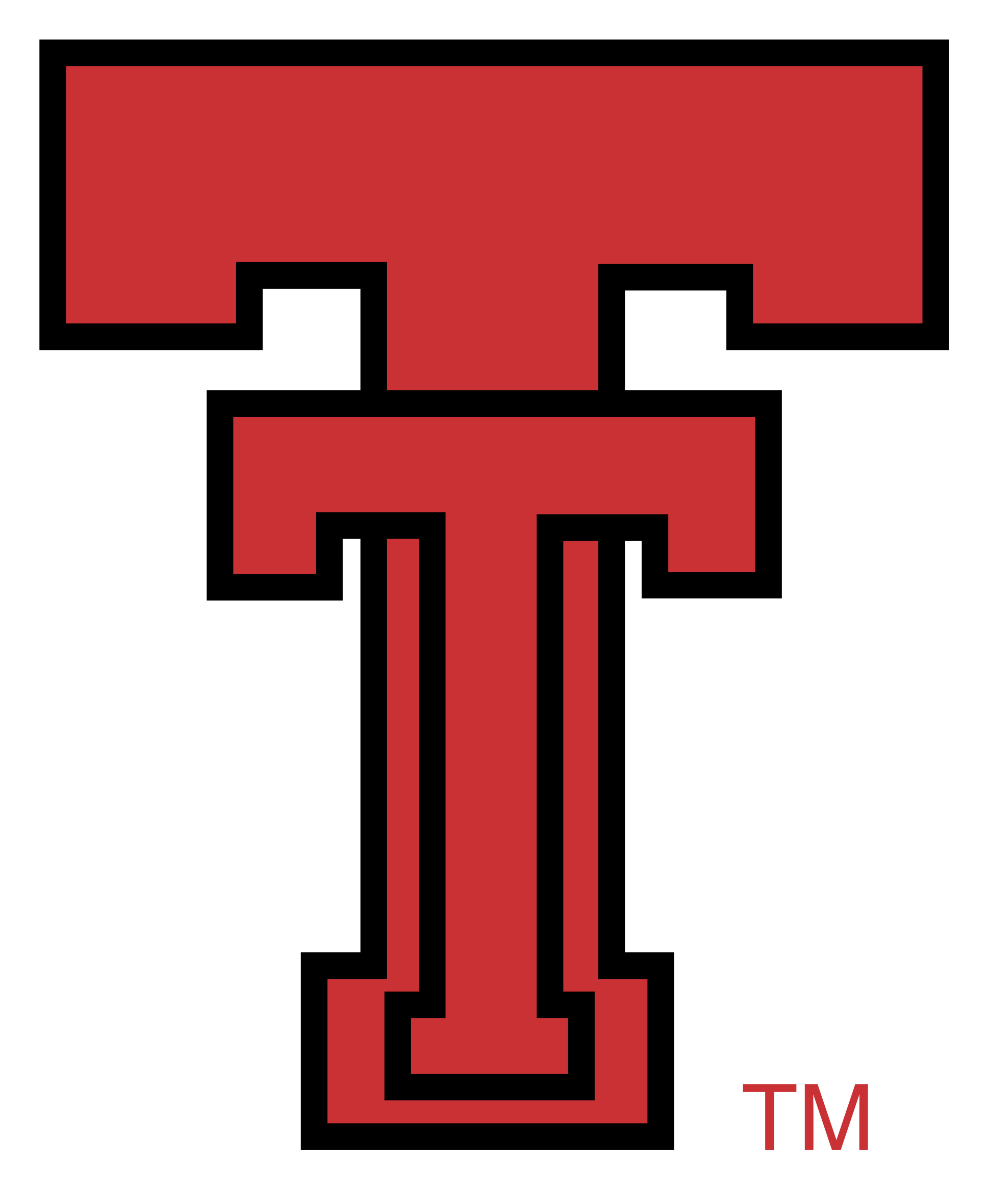 Tech Clip Texas - Retro Texas Tech Logo - Png Download (2400x2400), Png Download