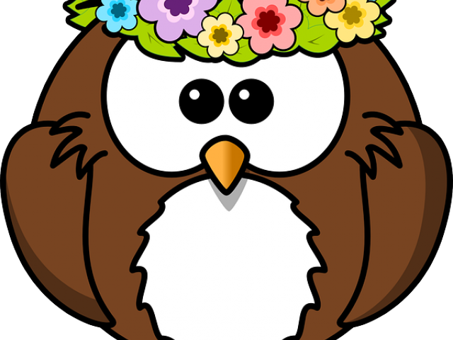 Reindeer Clipart Owl - Cartoon Owl Shower Curtain - Png Download (640x480), Png Download