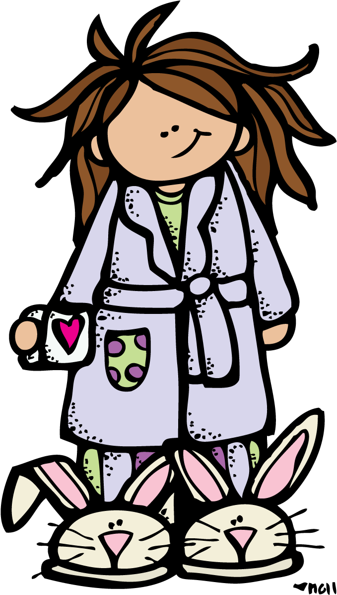 Christmas Morning - Melonheadz Morning Clipart (689x1200), Png Download