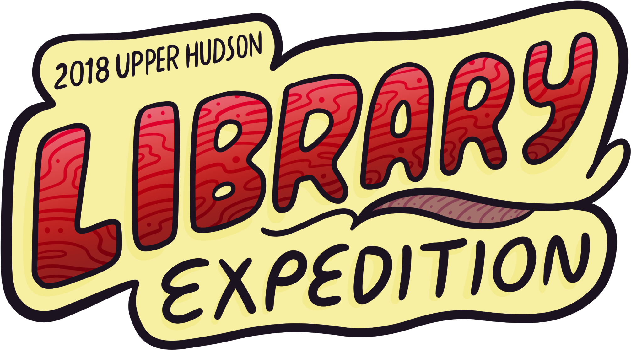 December At The Altamont Library - Library Clipart (2040x1143), Png Download