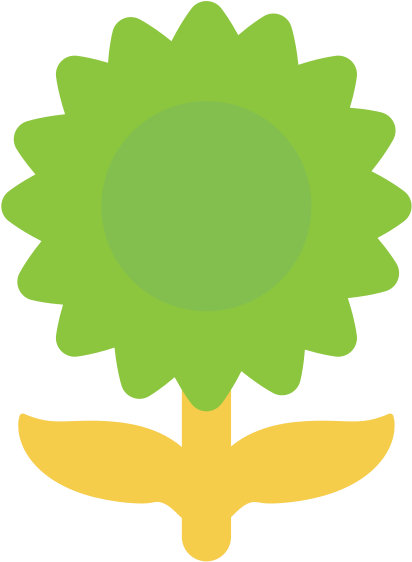 U 1 F 33 B Sunflower - Circular Pattern Png Clipart (568x568), Png Download