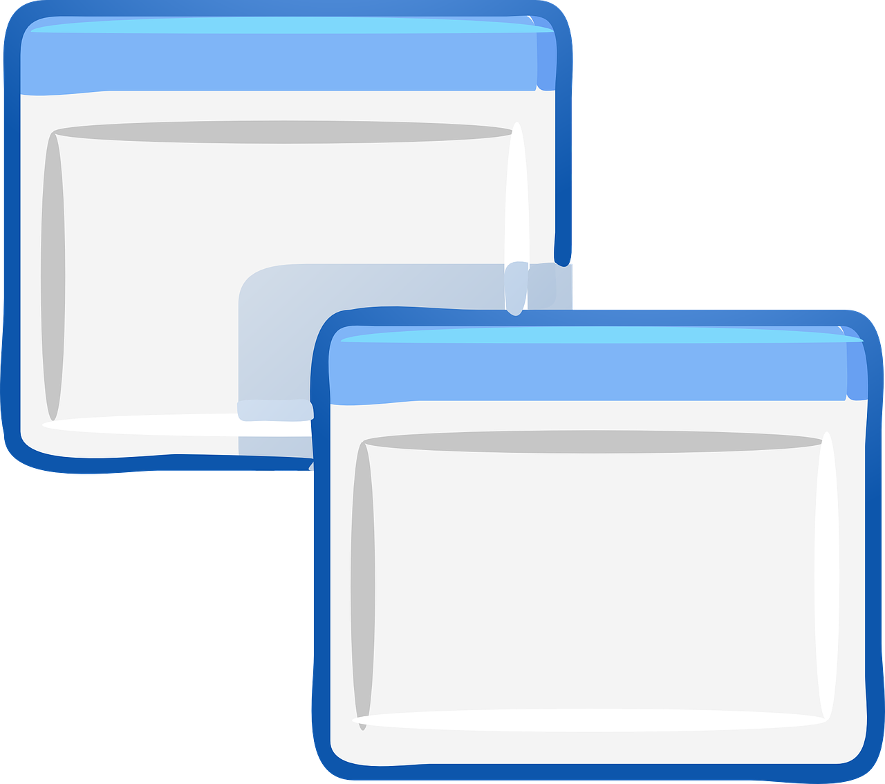 Free Vector Window Icon Gui Clip Art - Window Icon - Png Download (600x532), Png Download