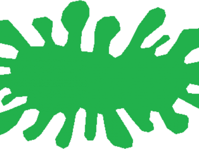 Splatter Clipart Slime - Nickelodeon Splat Png Transparent Png (640x480), Png Download