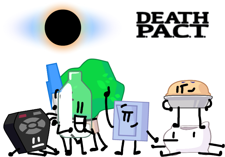 Death P - A - C - T - By Eskietheflipper - Bfb Team - Bfb Team Death Pact Clipart (785x549), Png Download