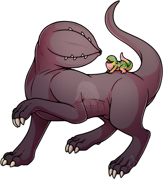 Again, Why Do I Tend To Draw Creatures That Are Deadly - Cartoon Clipart (700x700), Png Download